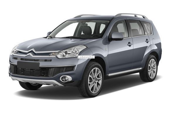 Стекло правой передней двери для Citroen C-Crosser (07-12)