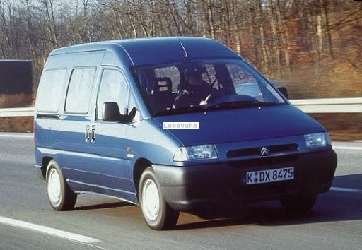 Заднее стекло правая половина для Citroen Jumpy (96-06)