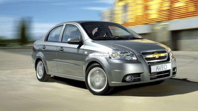 Стекло правой передней двери для Chevrolet Aveo (06-12)