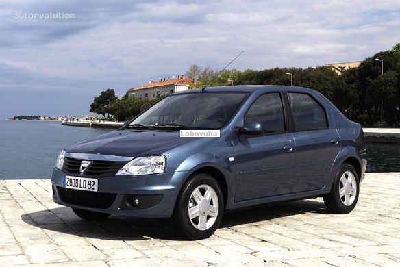 Стекло правой передней двери для Dacia/Renault Logan (04-12)