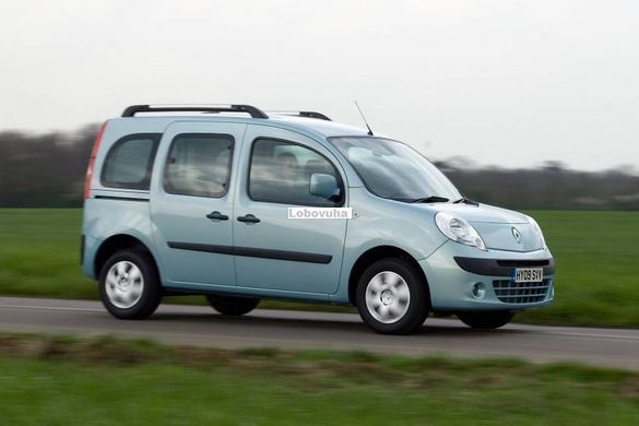 Заднє скло ліва половина для Renault Kangoo (08-)