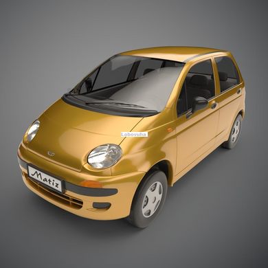 Стекло передней левой двери для Daewoo Matiz (98-14)