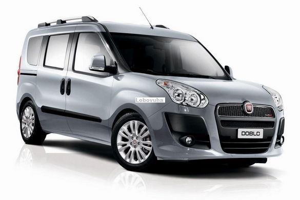 Стекло правой передней двери для Fiat Doblo (10-)