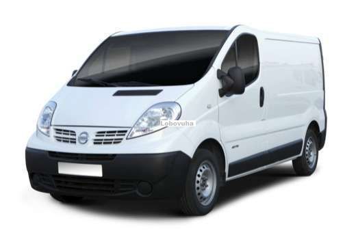 Заднее стекло левая половина для Opel Vivaro (01-13)