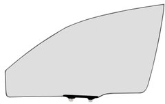 Стекло передней левой двери для Mitsubishi Lancer 9 (03-09)
