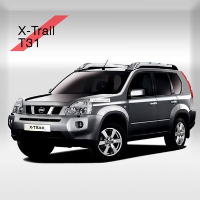 Стекло задней левой двери для Nissan X-Trail (07-14)