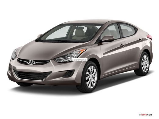 Стекло передней левой двери для Hyundai Elantra (11-16)