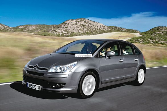 Лобовое стекло с датчиком для Citroen C4 (04-10)