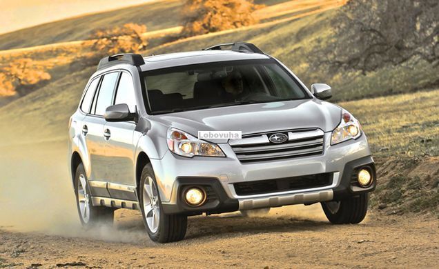 Лобове скло з підігрівом та датчиком для Subaru Legacy/Outback (10-14)