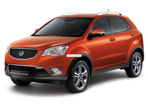 Лобовое стекло с обогревом для Ssang Yong Korando (10-19)