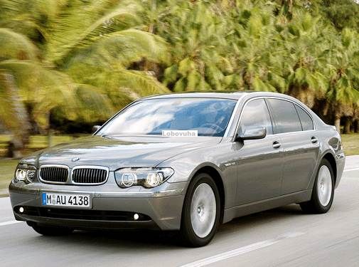 Лобовое стекло с обогревом и датчиком для BMW 7 (E65)(02-08)