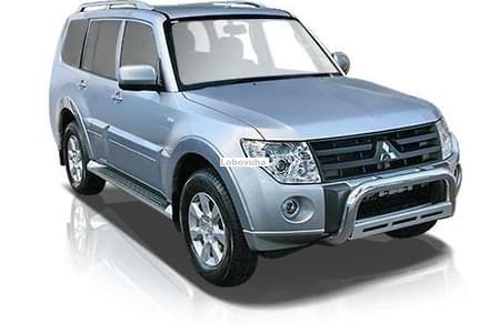 Лобове скло з підігрівом та датчиком для Mitsubishi Pajero (99-)