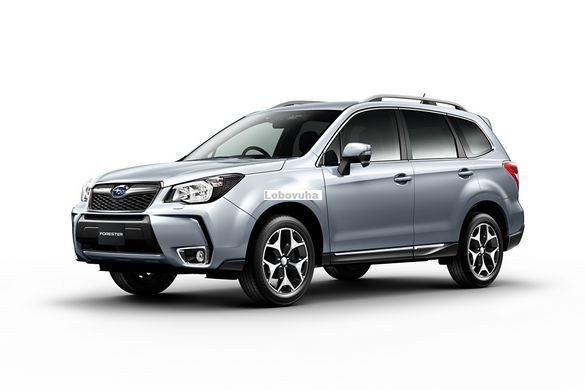 Лобове скло з підігрівом та датчиком для Subaru Forester (13-18)