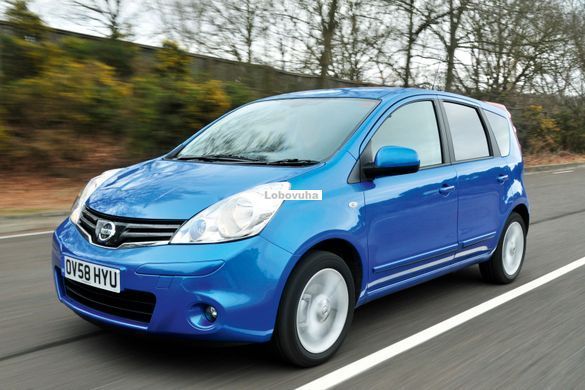 Лобове скло з датчиком для Nissan Note (06-13)