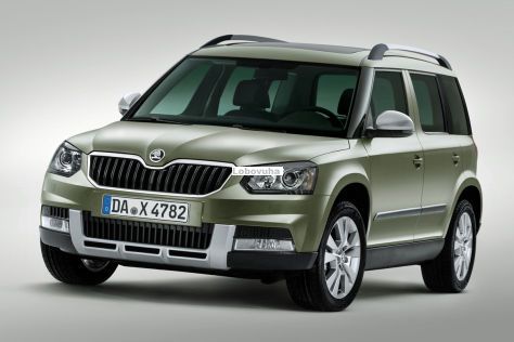 Лобовое стекло с датчиком для Skoda Yeti (09-17)