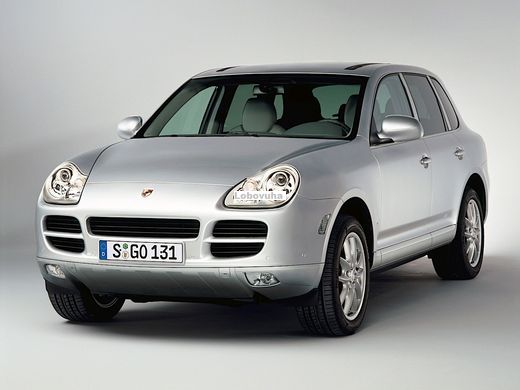 Стекло передней левой двери для Porsche Cayenne (02-09)