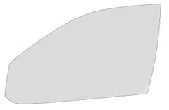 Скло переднє ліве для Skoda Octavia (1997-2010)