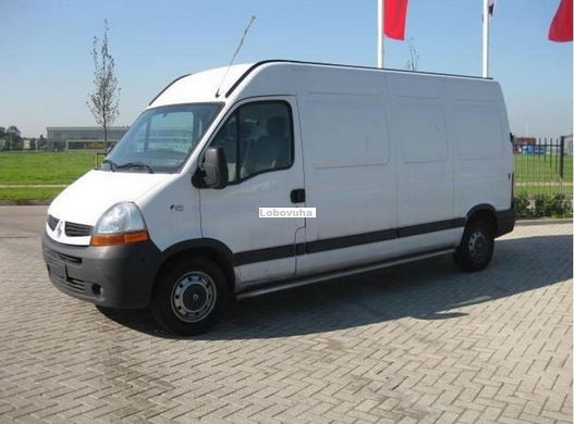 Заднее стекло правая половина для Renault Master (97-10)