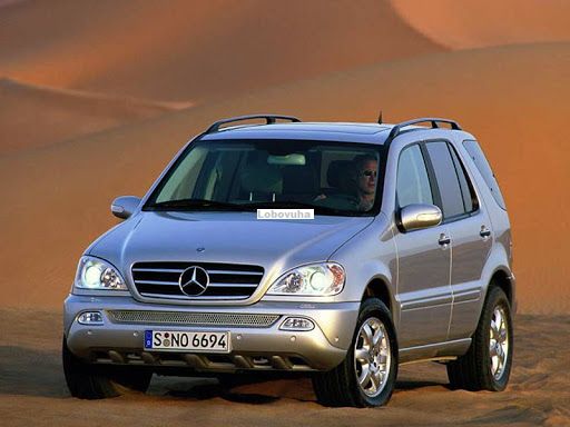 Заднее стекло для Mercedes M-Class (98-05)