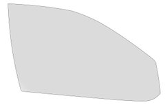 Скло переднє праве для Skoda Octavia (1997-2010)
