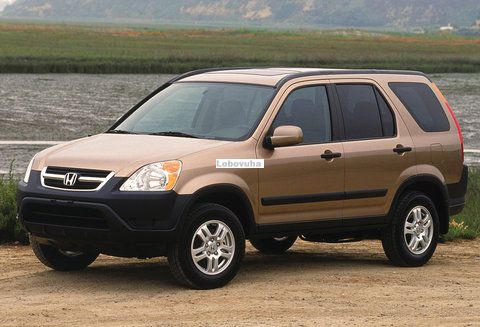 Стекло передней левой двери для Honda CR-V (02-06)