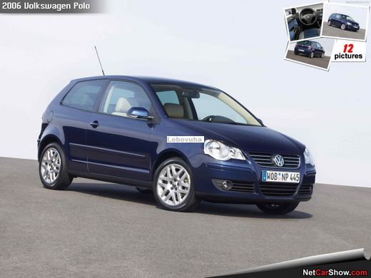 Лобове скло для VW Polo (02-09)