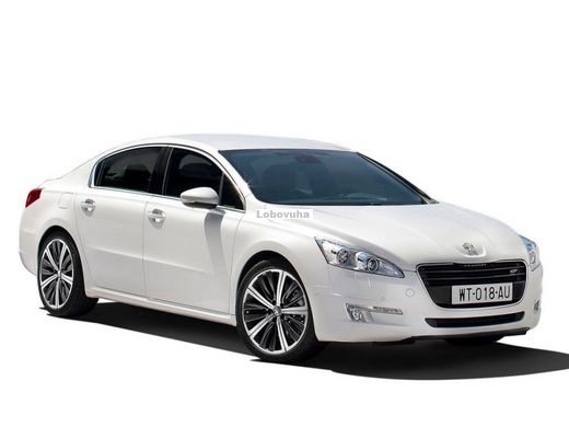 Лобовое стекло с датчиком для Peugeot 508 (11-18)