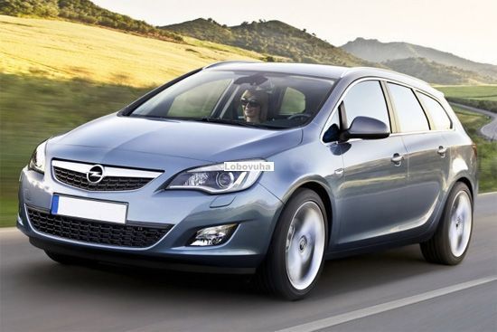 Лобовое стекло с датчиком для Opel Astra J (10-15)