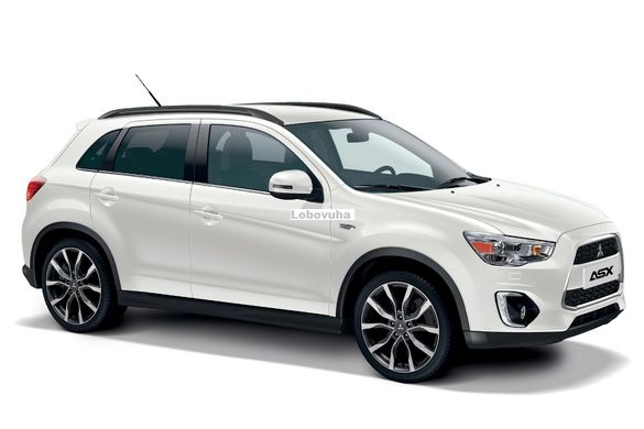 Стекло передней левой двери для Mitsubishi ASX (10-)