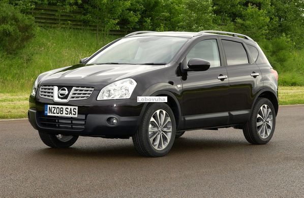 Стекло задней левой двери для Nissan Qashqai (07-13)